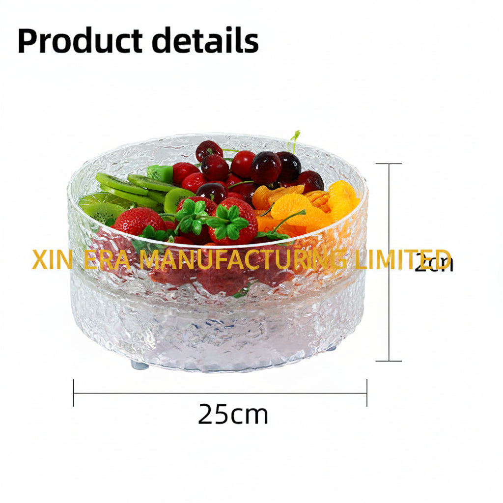 Xinera-Luxury-2-Tier-LED-Fruit-Platter-Bowl-Hammered-Glass-Texture-Luminous-Snack-Tray-Nightclub-VIP-Table-Service-Factory-Real-Shot