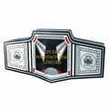 LED Championship Belt bottle presenter for custom premium nightclub VIP liquor display.