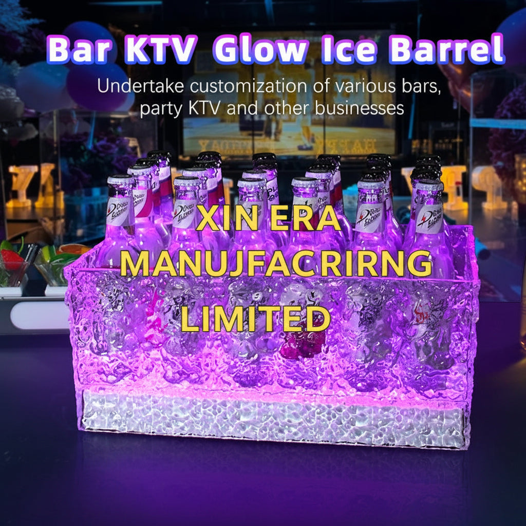 Xinera-Luxury-Crystal-Diamond-Texture-LED-Ice-Bucket-Large-Capacity-Luminous-Champagne-Wine-Beer-Chiller-Best-Selling-Bar-KTV-Factory-Real-Shot