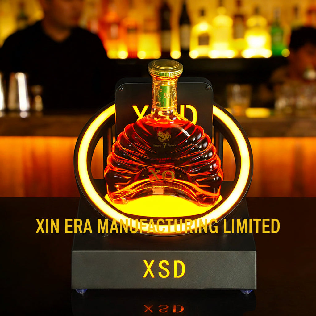 Xinera-Custom-XSD-Logo-LED-Bottle-Glorifier-Circular-Luminous-Liquor-Display-Stand-Nightclub-VIP-Service-Factory-Real-Shot