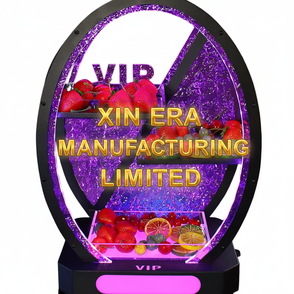Xinera-3-Tier-Irregular-LED-Fruit-Tray-Luxury-VIP-Service-Platter-Factory-Real-Shot
