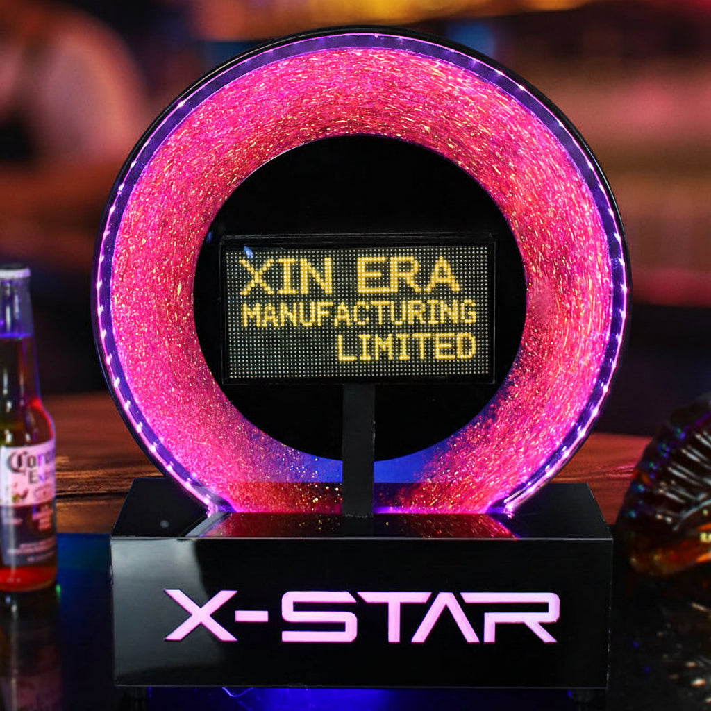 Xinera-Programmable-RGB-LED-Desktop-Scrolling-Sign-Smart-VIP-Table-Display-Factory-Real-Shot