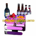 Xinera-Stainless-Steel-LED-4-Bowl-Fruit-Tray-VIP-Nightclub-Snack-Display-Real-Shot