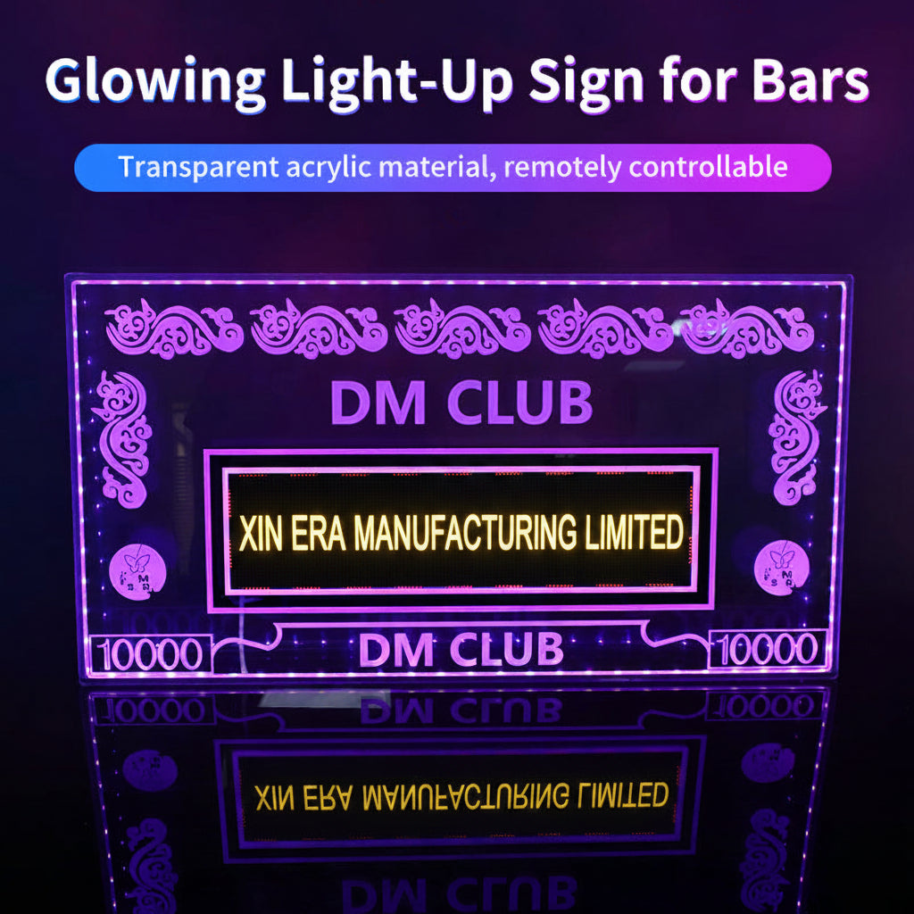 Xinera-Custom-LED-Bottle-Presenter-Sign-Luminous-VIP-Parade-Board-Factory-Real-Shot