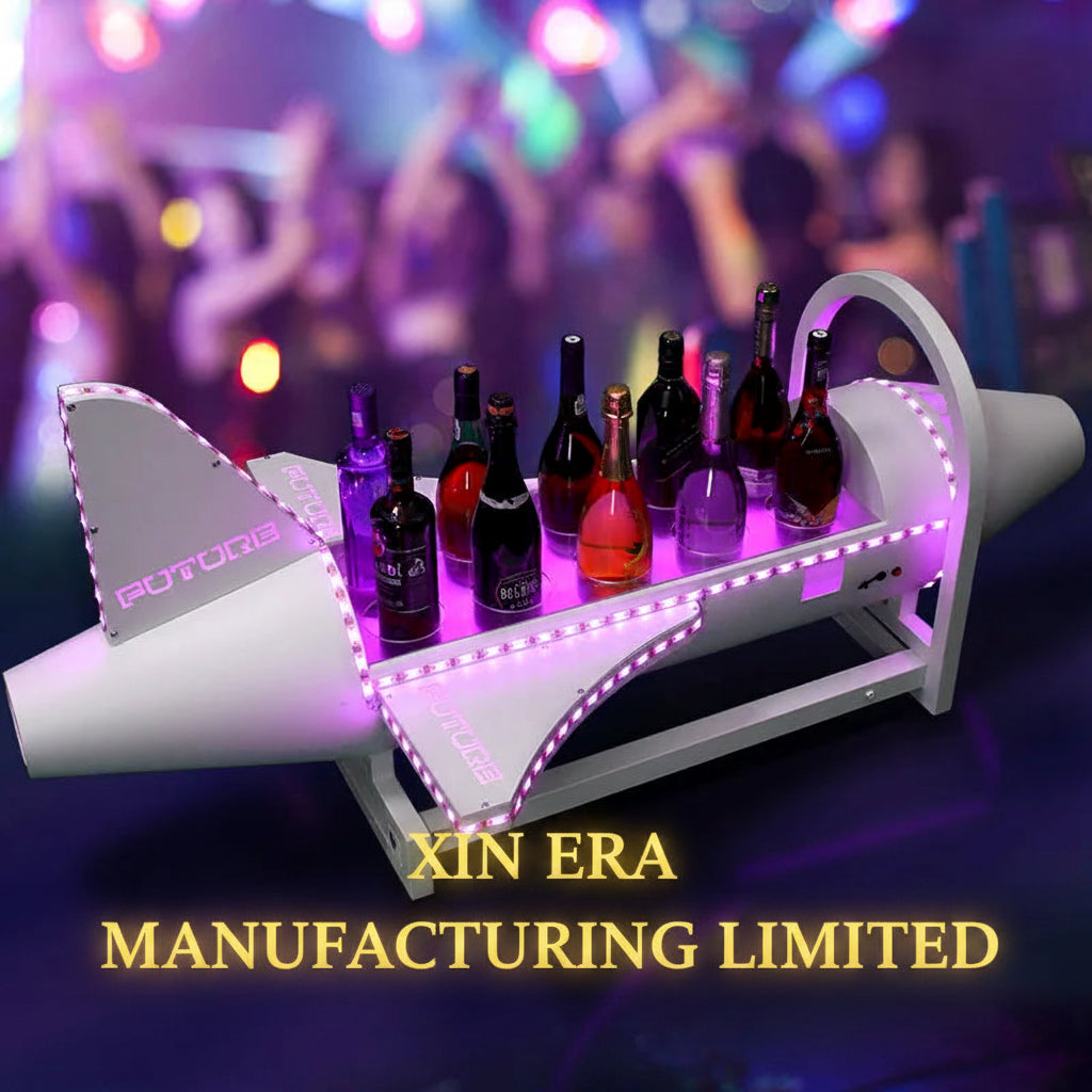 Factory Direct Custom Brand Logo Champagne Airplane for Mega Clubs