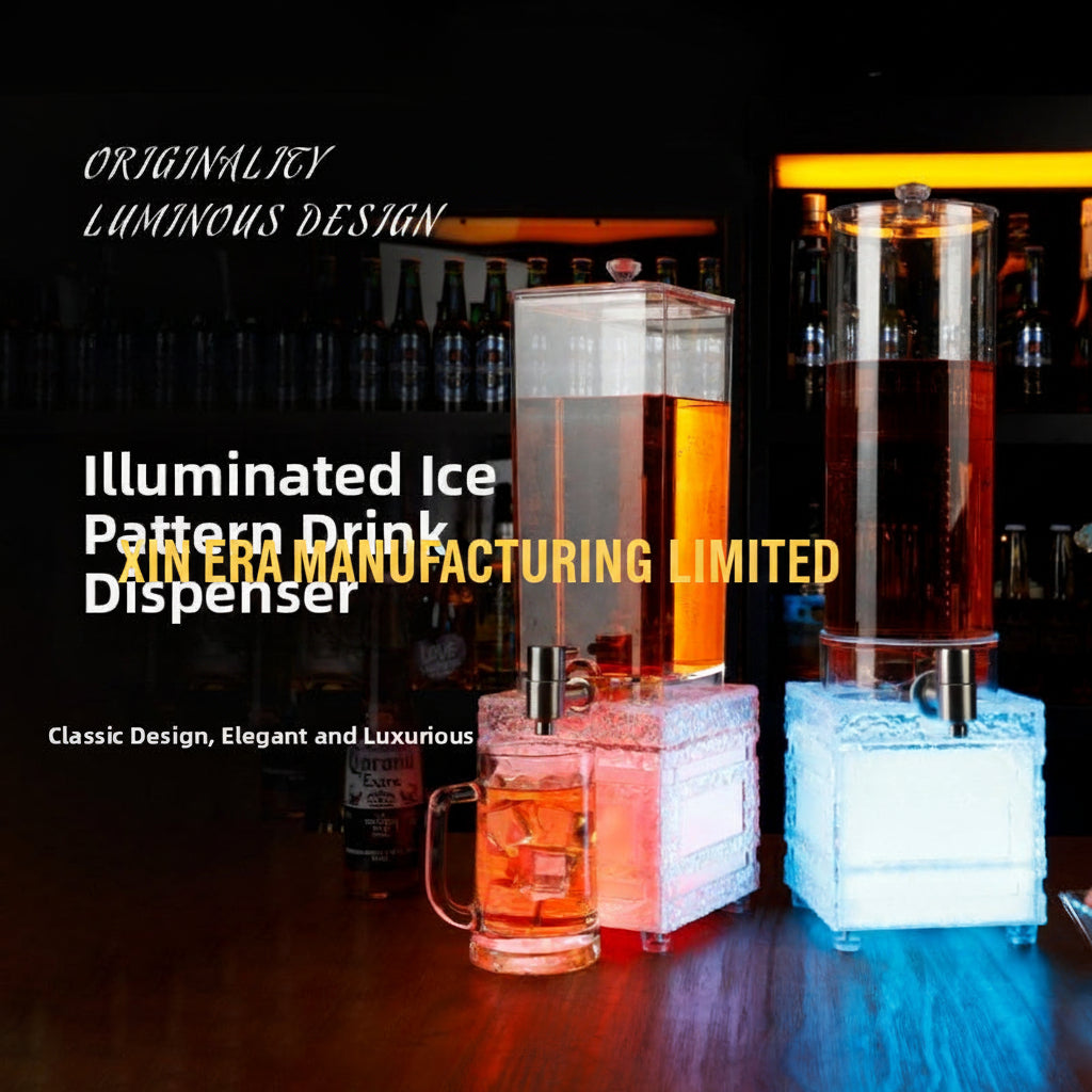 Xinera-Custom-Typelight-Logo-LED-Drink-Dispenser-Luminous-Ice-Brick-Design-Beer-Tower-with-Tap-Nightclub-VIP-Service-Factory-Real-Shot