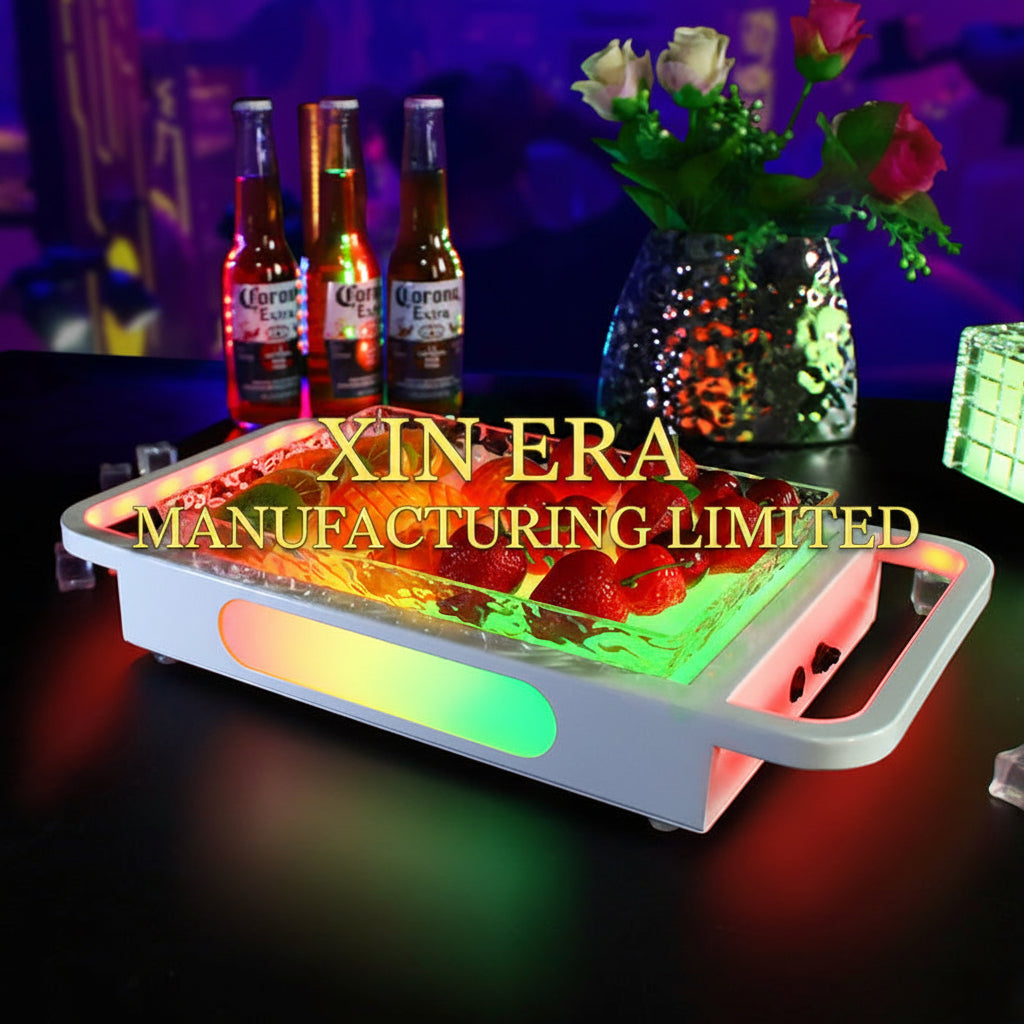 Xinera-LED-Luminous-Fruit-Tray-Acrylic-Serving-Platter-VIP-Table-Service-Real-Shot