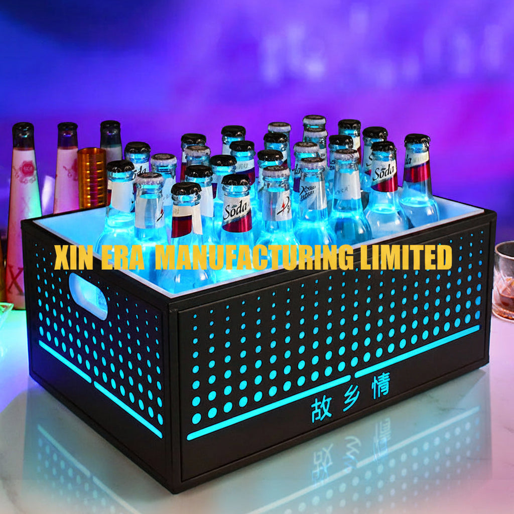 Xinera-RGB-Color-Changing-Dotted-LED-Ice-Bucket-Custom-Logo-Large-Capacity-Factory-Real-Shot