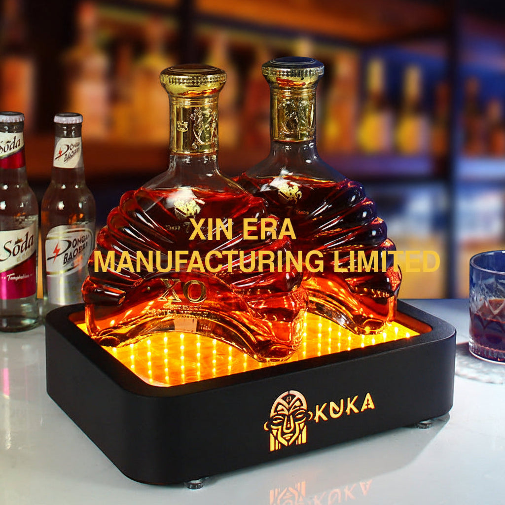 Xinera-Infinity-Mirror-LED-Bottle-Glorifier-3D-Visual-Tunnel-VIP-Display-Factory-Real-Shot