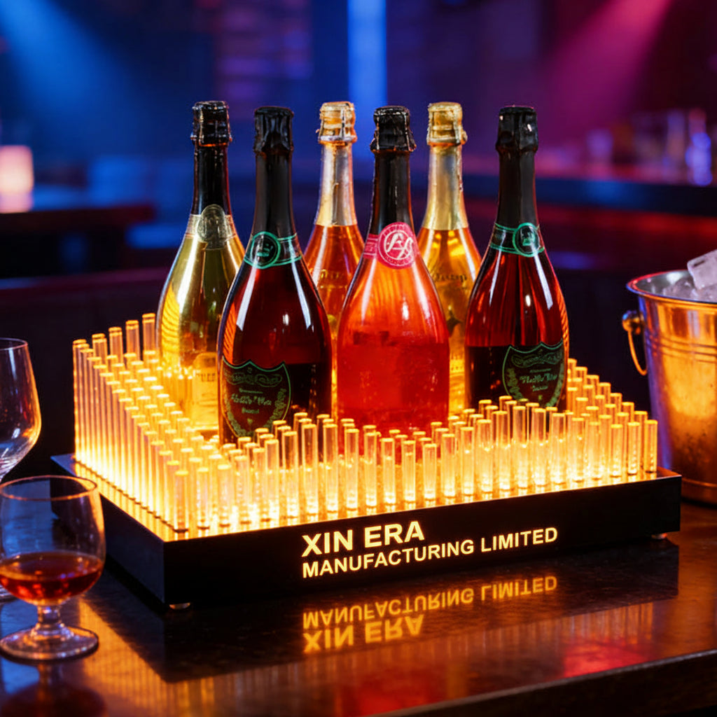 Xinera-Custom-Bullet-Design-LED-Champagne-Glorifier-Luminous-Multi-Bottle-Display-Nightclub-VIP-Service-Factory-Real-Shot