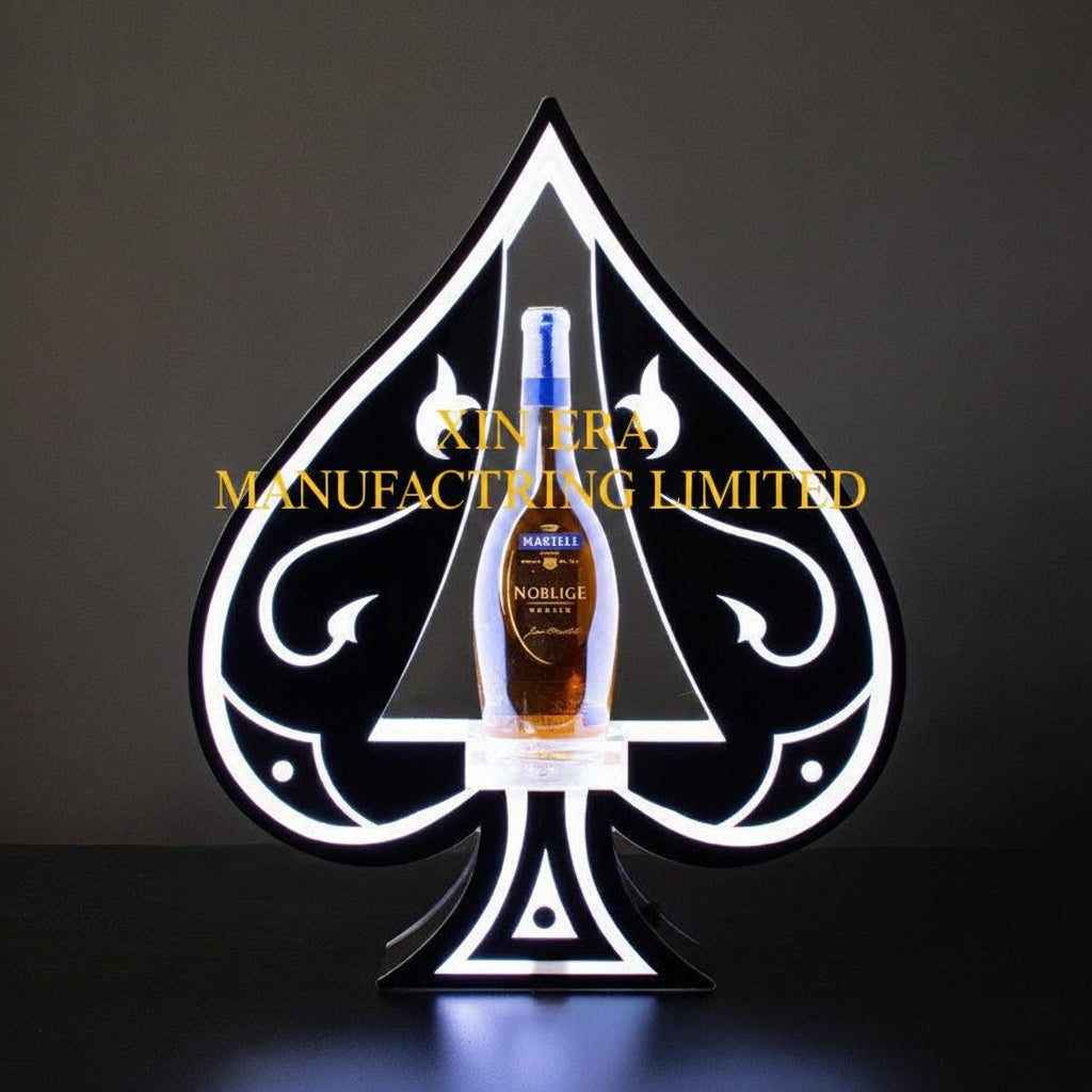 Xinera-Custom-LED-Infinity-Mirror-Bottle-Glorifier-Luminous-Liquor-Display-Base-Nightclub-VIP-Service-Factory-Real-Shot