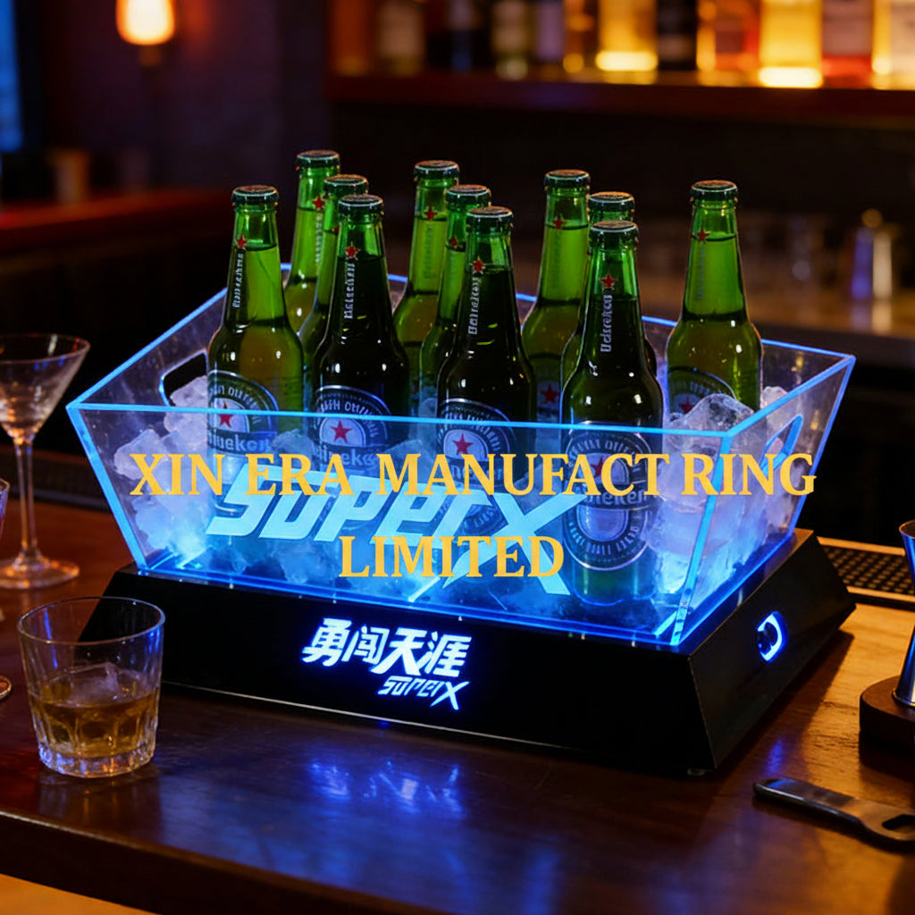 Xinera-Acrylic-Luminous-Ice-Bucket-Custom-Logo-LED-Champagne-Chiller-Factory-Real-Shot