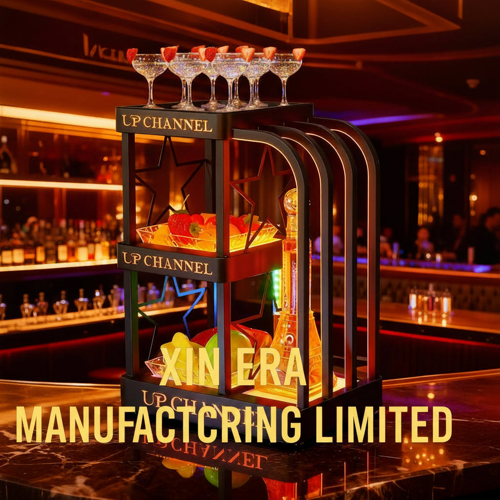 LED VIP Fruit Presentation Station - Custom Nightclub Food Display