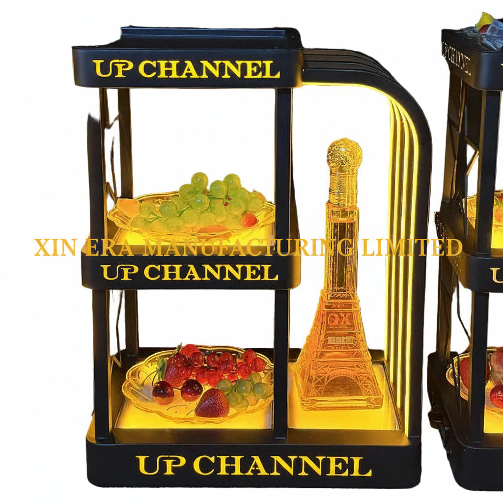 LED VIP Fruit Presentation Station - Custom Nightclub Food Display