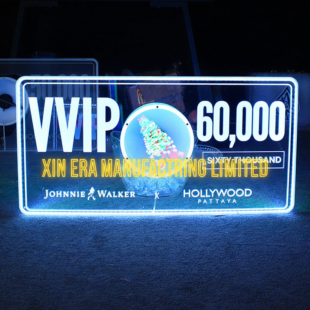 Xinera-Custom-Johnnie-Walker-Hollywood-Pattaya-LED-VVIP-60000-Signboard-Luminous-Lounge-Welcome-Presenter-Board-Nightclub-VIP-Service-Factory-Real-Shot