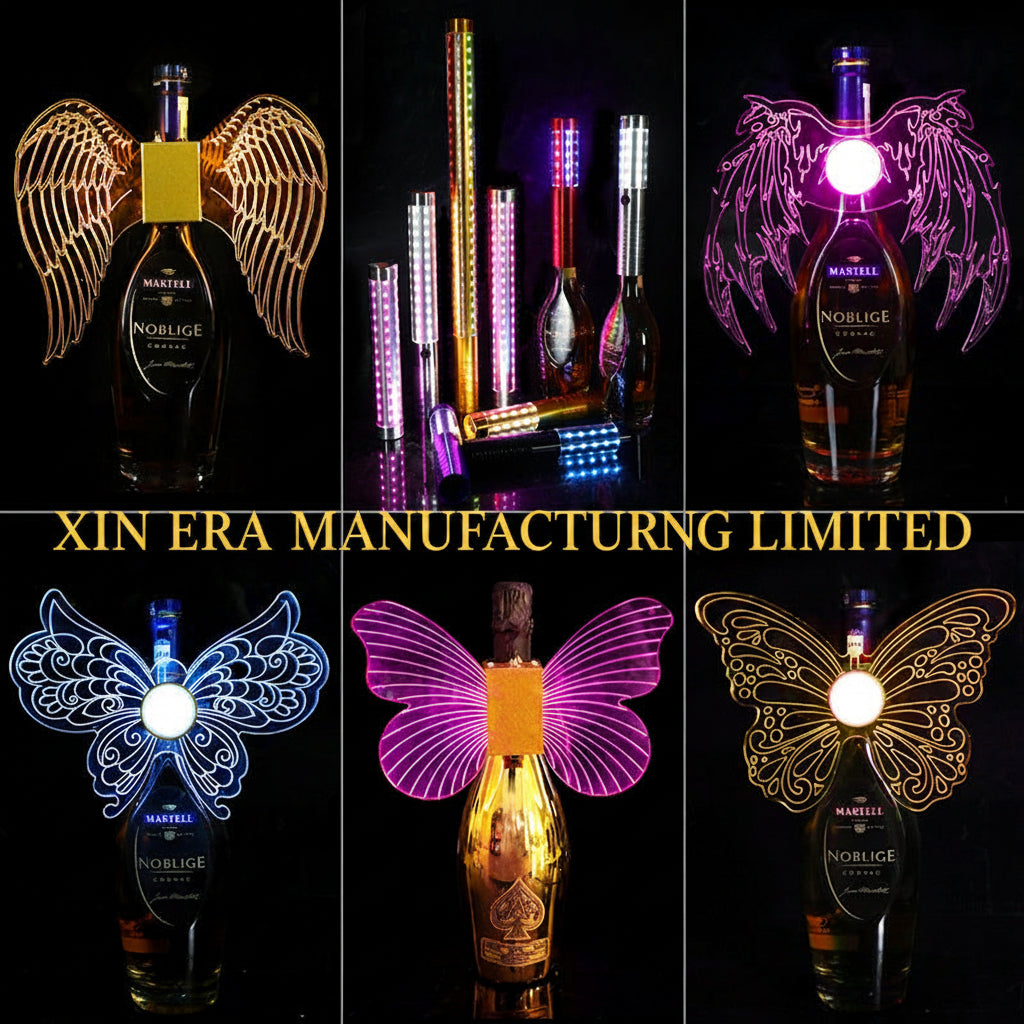 LED Pro-Performance Strobe Baton - High-Intensity "Corn" Style Glow Stick for GoGo Dancers