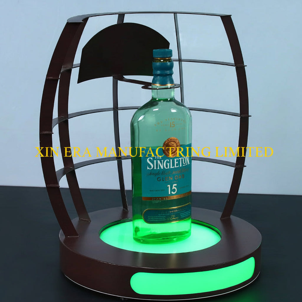 Xinera-Custom-Wine-Barrel-Style-LED-Bottle-Glorifier-Luminous-Liquor-Display-Rack-VIP-Service-Factory-Real-Shot