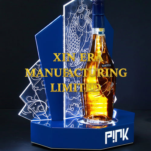 Xinera-Custom-LED-Bottle-Glorifier-Blue-Gold-Luminous-Liquor-Display-Base-VIP-Service-Factory-Real-Shot