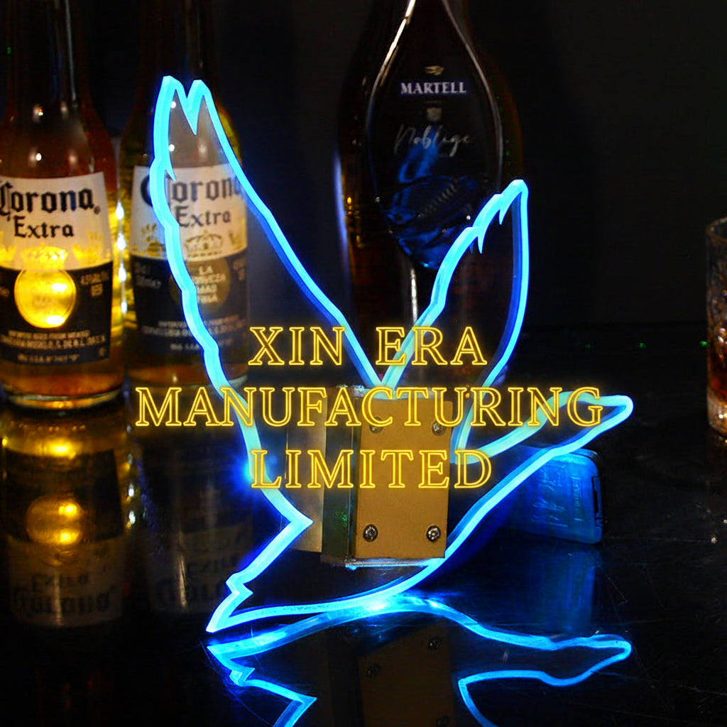 Xinera-LED-Neon-Stag-Bottle-Glow-Decor-Green-Nightclub-Atmosphere-Factory-Real-Shot