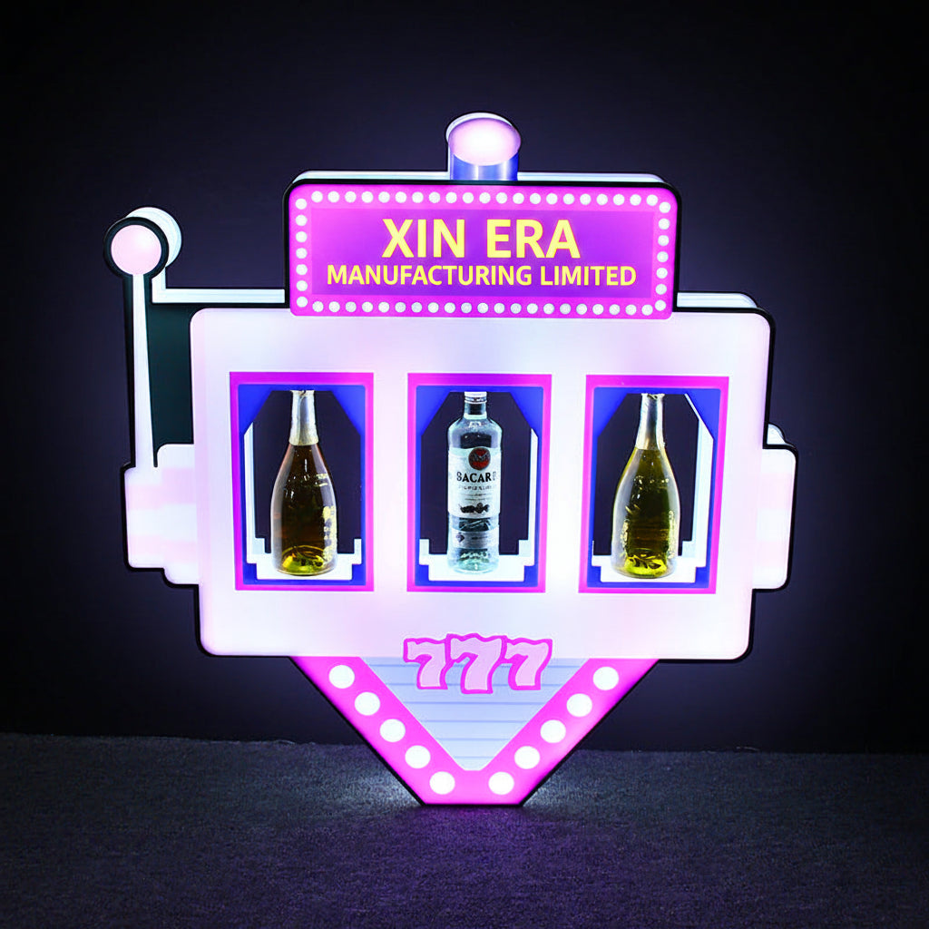 Xinera-Slot-Machine-LED-Handheld-Presenter-777-Jackpot-VIP-Sign-Factory-Direct-Real-Shot