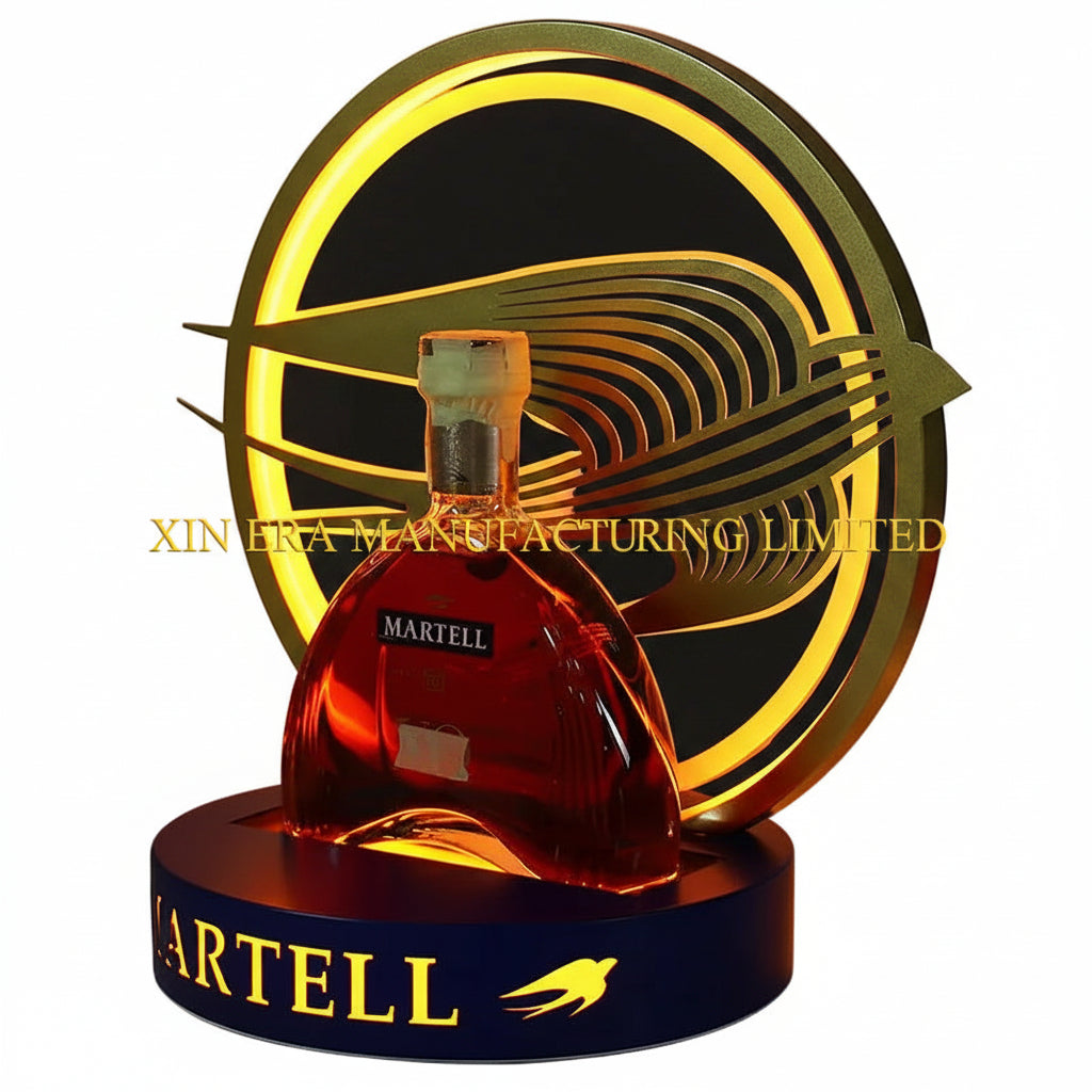 Xinera-Martell-Swallow-LED-Bottle-Glorifier-for-Cognac-Display-Factory-Real-Shot