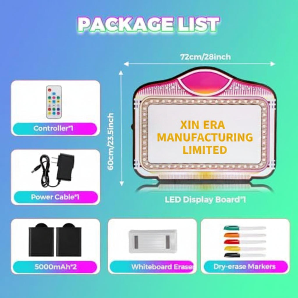 Xinera-Custom-LED-Bottle-Presenter-Sign-Luminous-VIP-Parade-Board-Factory-Real-Shot