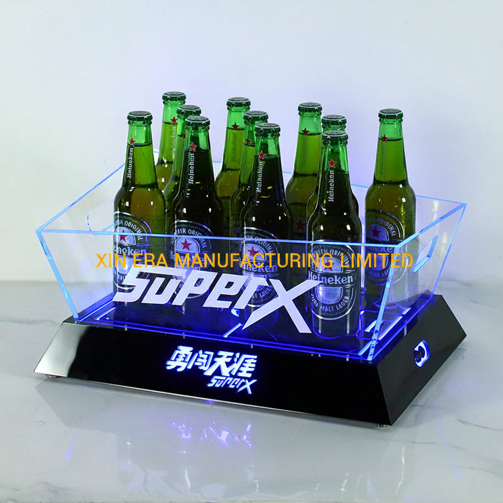 Xinera-Acrylic-Luminous-Ice-Bucket-Custom-Logo-LED-Champagne-Chiller-Factory-Real-Shot