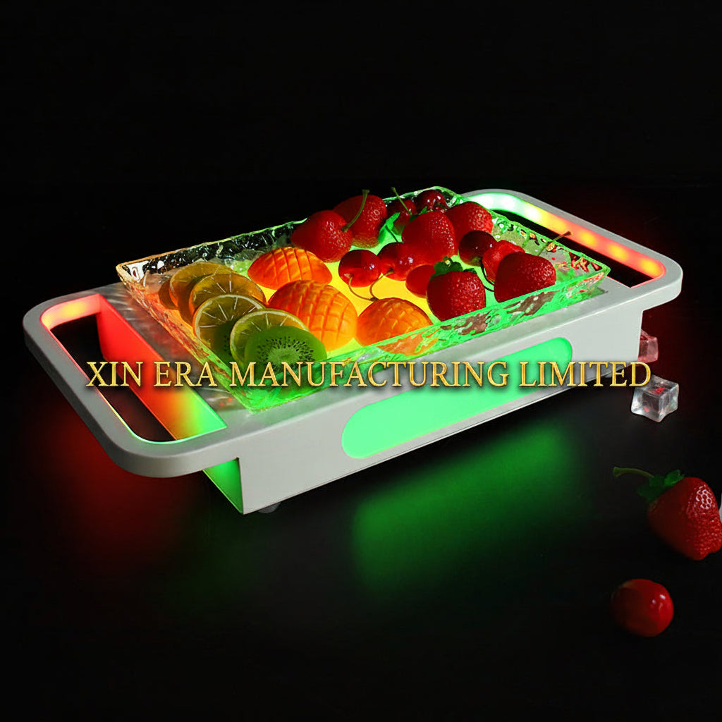 Xinera-LED-Luminous-Fruit-Tray-Acrylic-Serving-Platter-VIP-Table-Service-Real-Shot