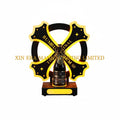 Xinera-Custom-X-Shaped-LED-Bottle-Glorifier-Luminous-Liquor-Display-Base-VIP-Service-Nightclub-Factory-Real-Shot
