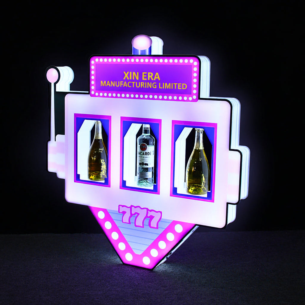 Xinera-Slot-Machine-LED-Handheld-Presenter-777-Jackpot-VIP-Sign-Factory-Direct-Real-Shot