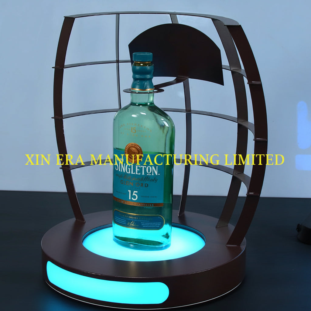 Xinera-Custom-Wine-Barrel-Style-LED-Bottle-Glorifier-Luminous-Liquor-Display-Rack-VIP-Service-Factory-Real-Shot