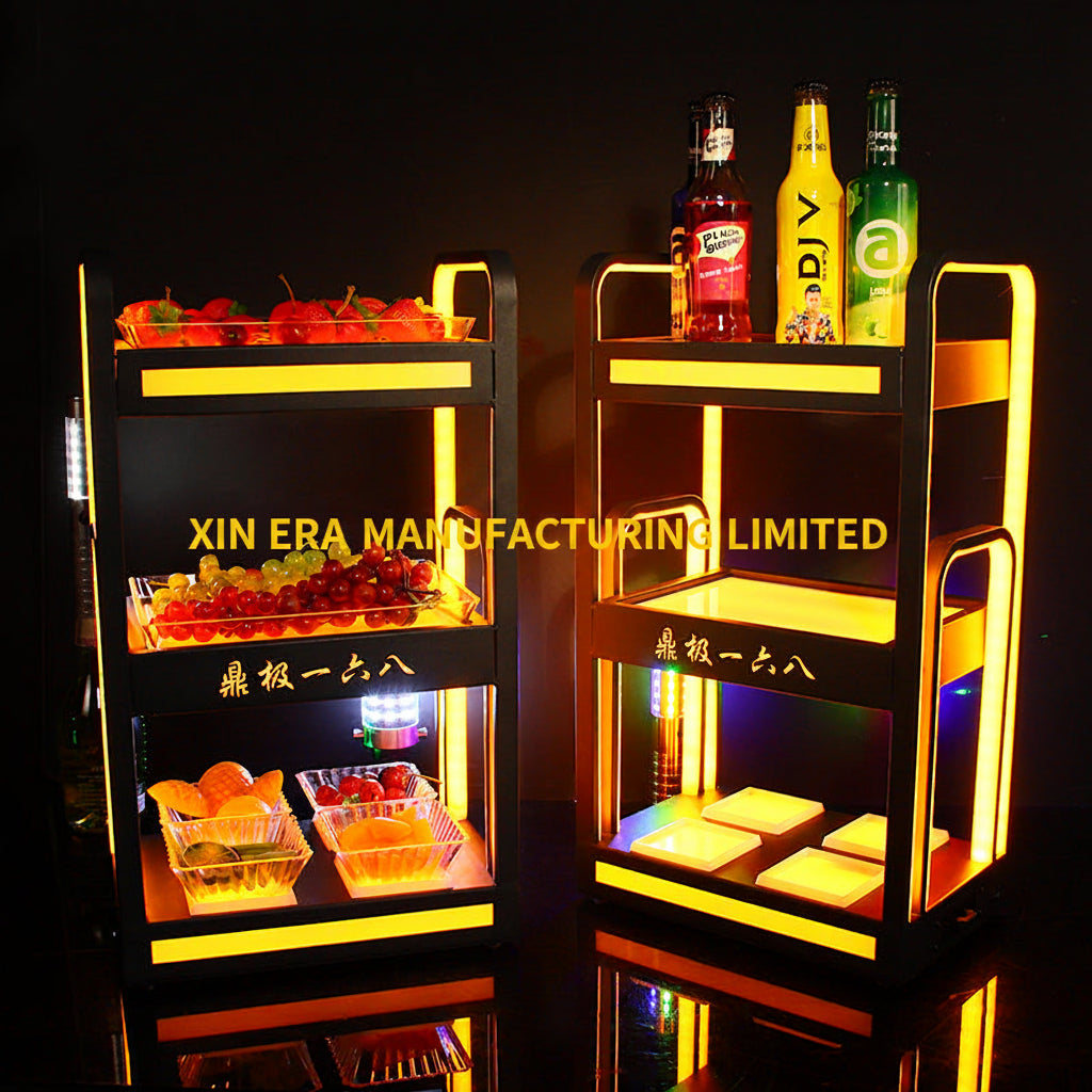 Xinera-Luxury-3-Tier-LED-Fruit-Tower-Iron-Art-Luminous-Dessert-Display-Stand-Alternative-Cake-Stand-Nightclub-VIP-Table-Service-Dingji-168-Factory-Real-Shot