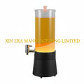 Xinera-LED-Beer-Tower-Luminous-Juice-Dispenser-Cylindrical-Drink-Container-with-Tap-Slanted-Glow-Base-Nightclub-VIP-Service-Factory-Real-Shot