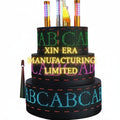 Xinera-Programmable-3-Tier-LED-Cake-Bottle-Presenter-App-Controlled-Scrolling-Text-Nightclub-VIP-Display