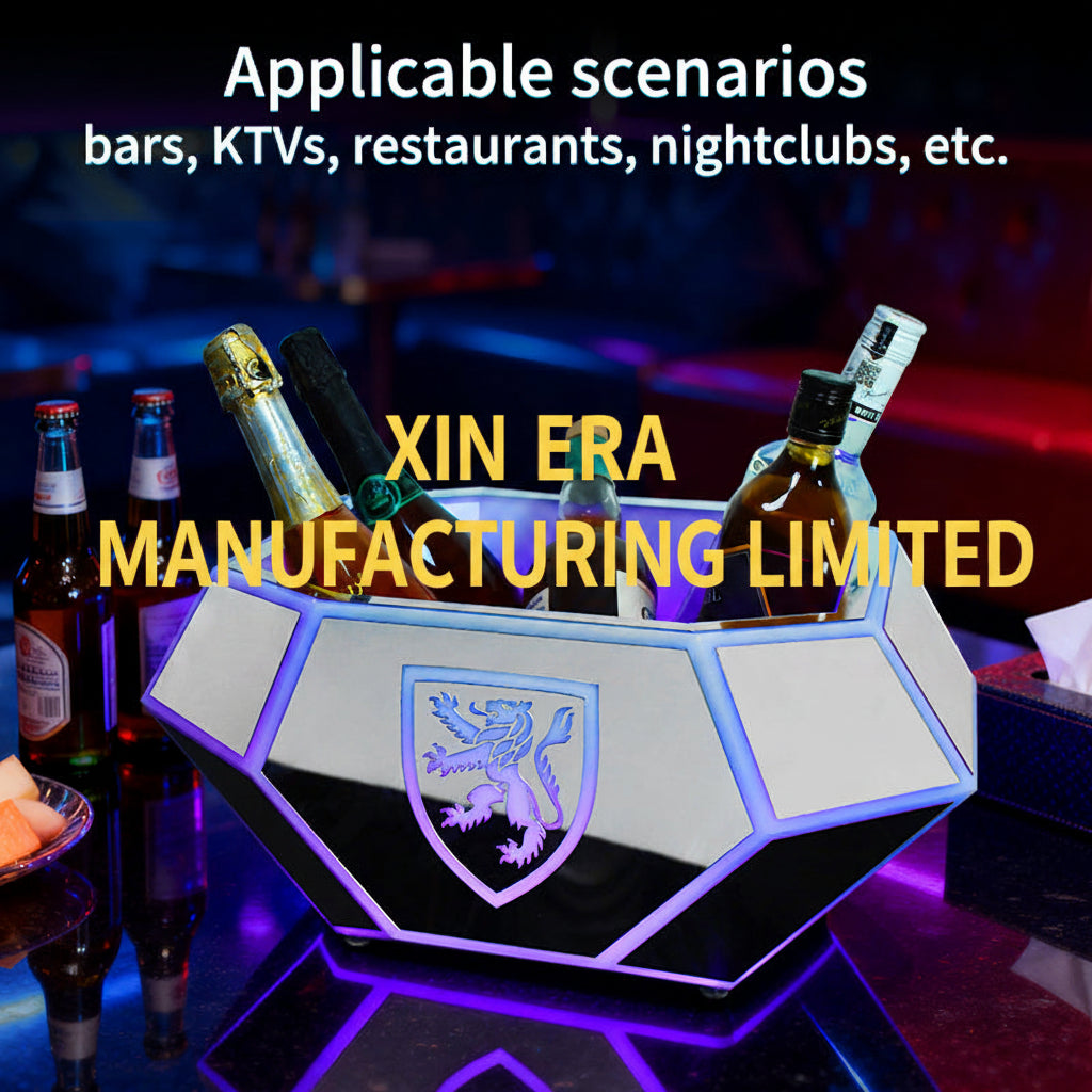 Xinera-Diamond-Cut-LED-Ice-Bucket-Custom-Lion-Logo-Luminous-Champagne-Wine-Cooler-Nightclub-VIP-Service-Factory-Real-Shot