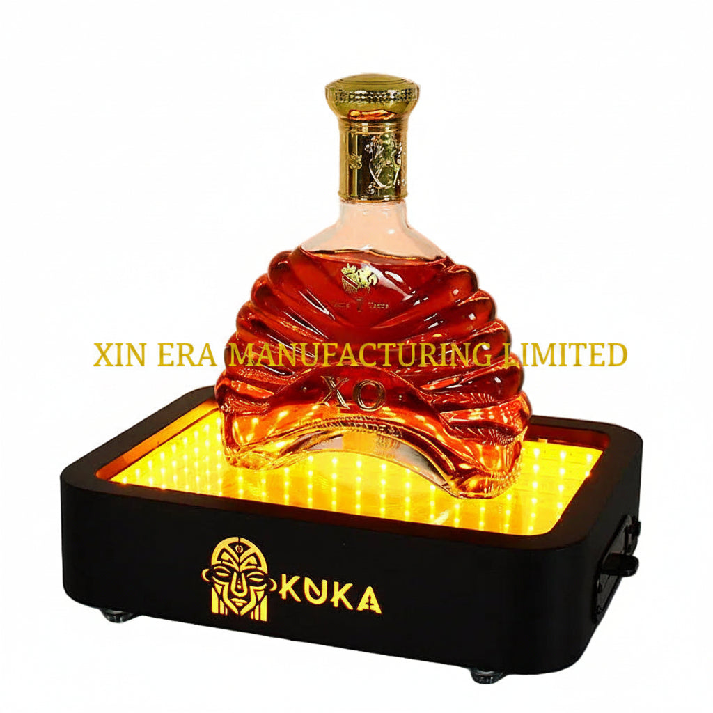 Xinera-Infinity-Mirror-LED-Bottle-Glorifier-3D-Visual-Tunnel-VIP-Display-Factory-Real-Shot