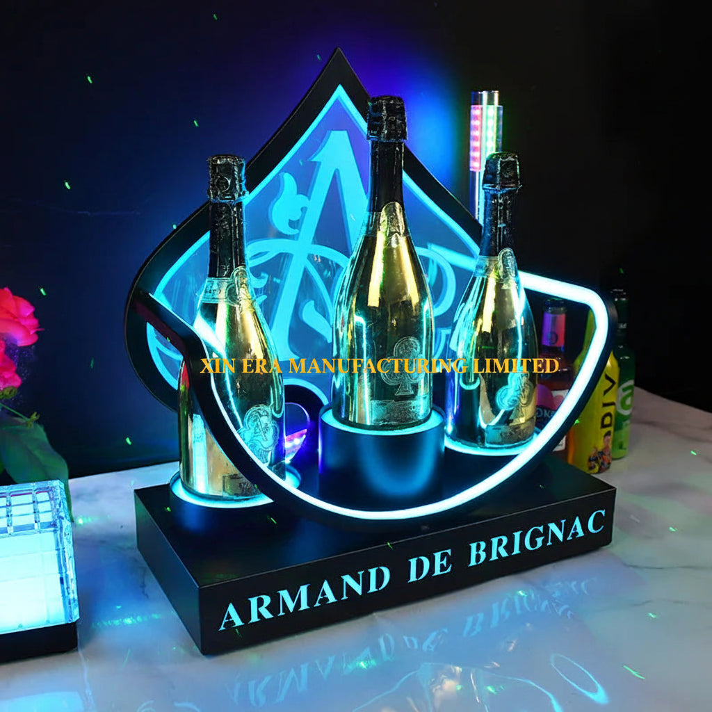 Wholesale Premium 3-Bottle Champagne Presenter Stand