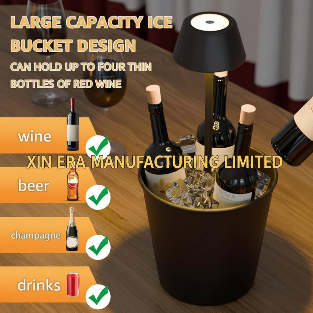 Xinera-Acrylic-Luminous-Ice-Bucket-Custom-Logo-LED-Champagne-Chiller-Factory-Real-Shot