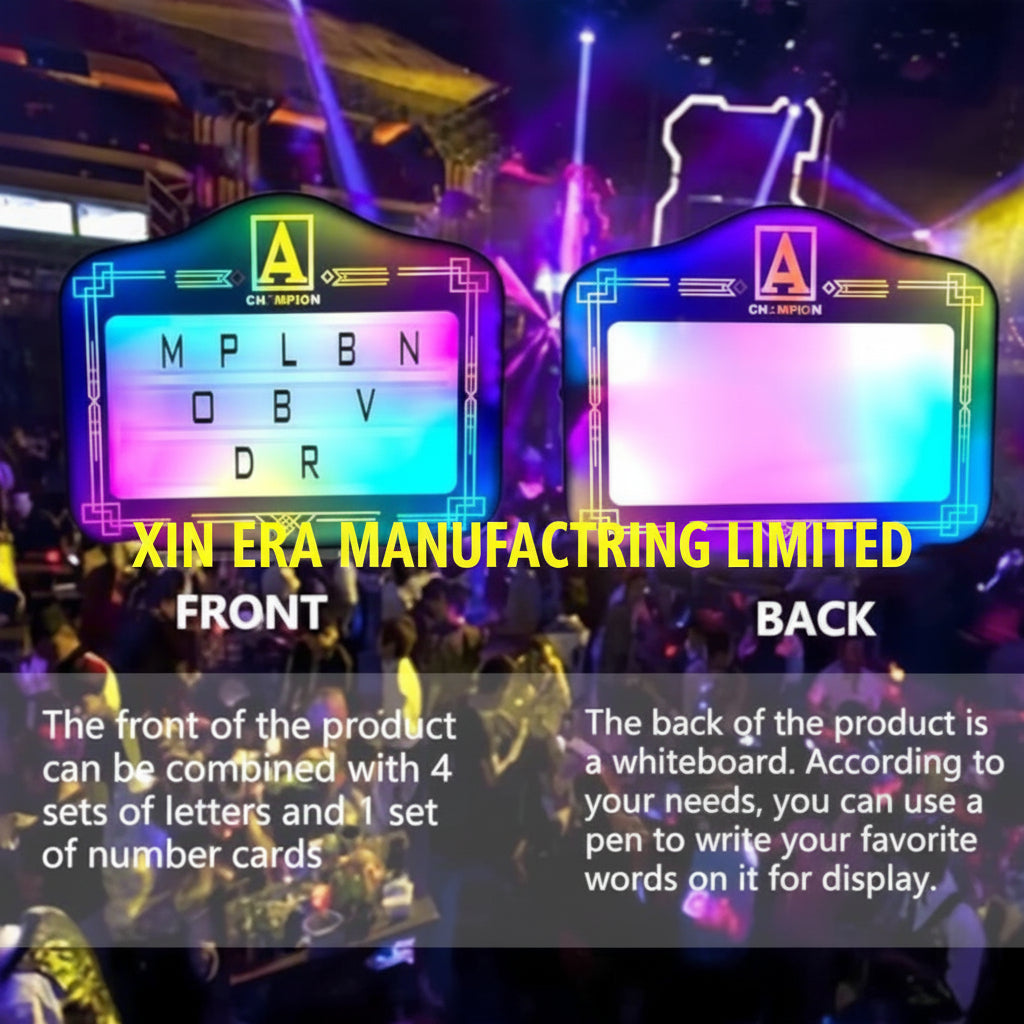 Xinera-Custom-LED-Handheld-Sign-Board-RGB-Marquee-Happy-Birthday-Bottle-Service-Presenter-Factory-Real-Shot