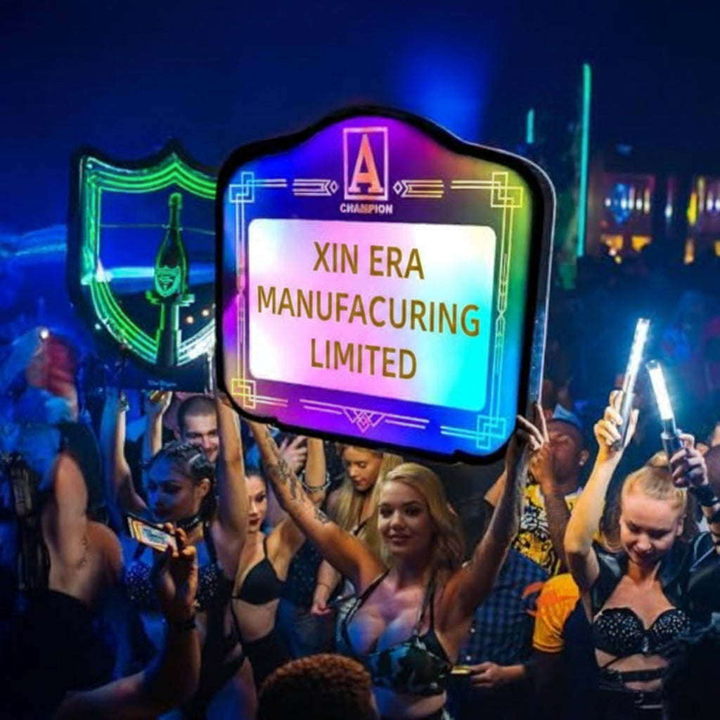Xinera-Custom-LED-Handheld-Sign-Board-RGB-Marquee-Happy-Birthday-Bottle-Service-Presenter-Factory-Real-Shot
