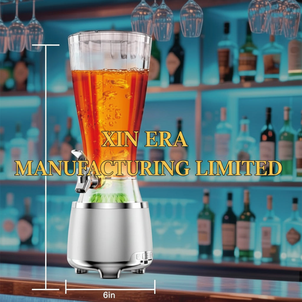 Xinera-Outdoor-Garden-Party-Beer-Tower-Luminous-Beverage-Dispenser-Summer-Event-Catering