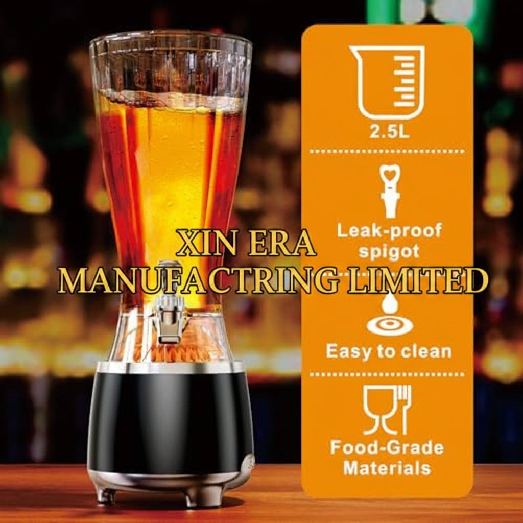 Xinera-Outdoor-Garden-Party-Beer-Tower-Luminous-Beverage-Dispenser-Summer-Event-Catering