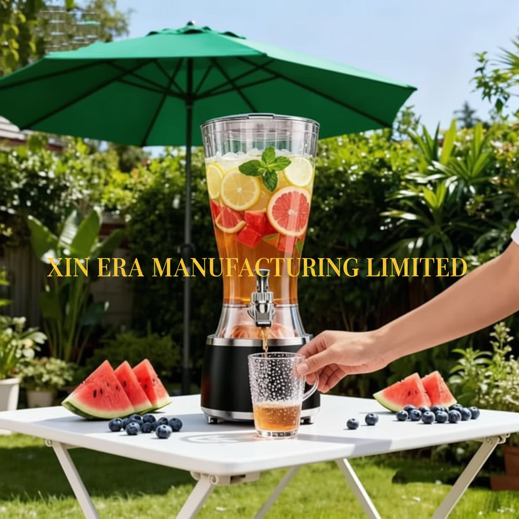 Xinera-Outdoor-Garden-Party-Beer-Tower-Luminous-Beverage-Dispenser-Summer-Event-Catering