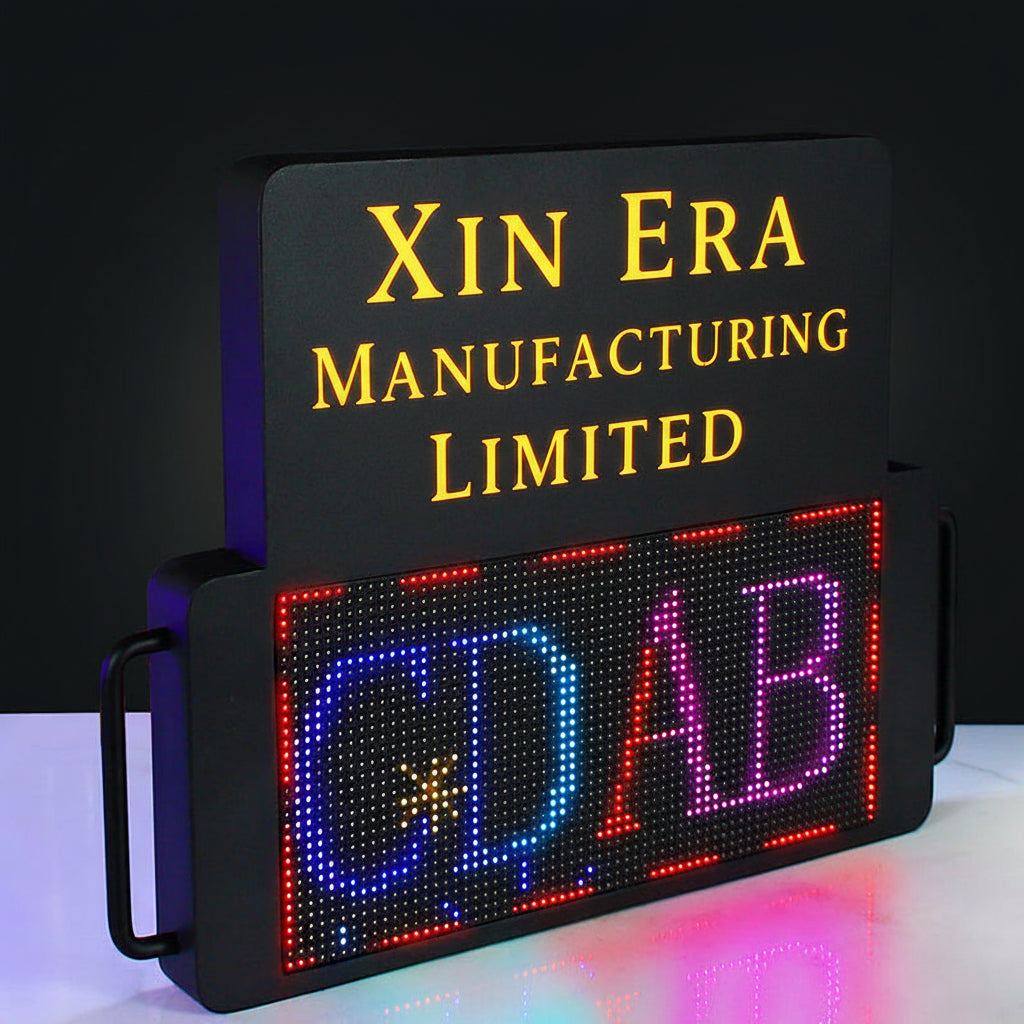 Xinera-Custom-LED-Bottle-Presenter-Sign-Luminous-VIP-Parade-Board-Factory-Real-Shot