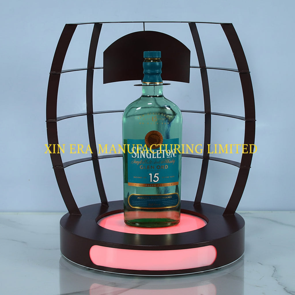 Xinera-Custom-Wine-Barrel-Style-LED-Bottle-Glorifier-Luminous-Liquor-Display-Rack-VIP-Service-Factory-Real-Shot