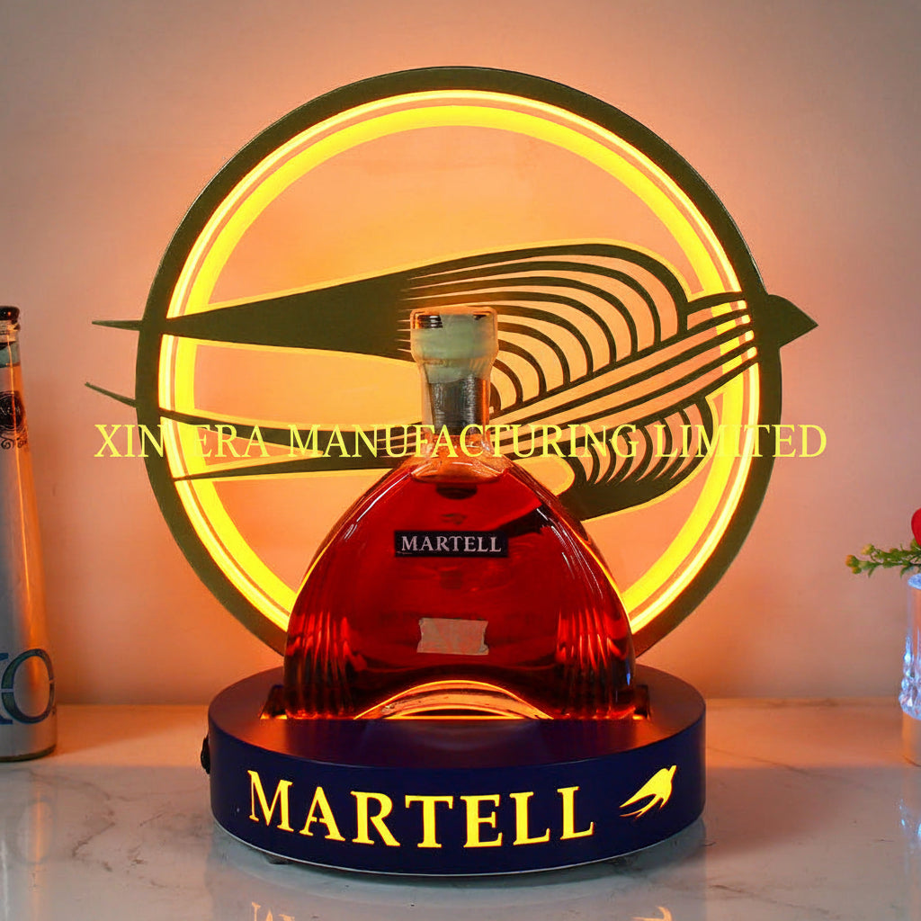 Xinera-Martell-Swallow-LED-Bottle-Glorifier-for-Cognac-Display-Factory-Real-Shot