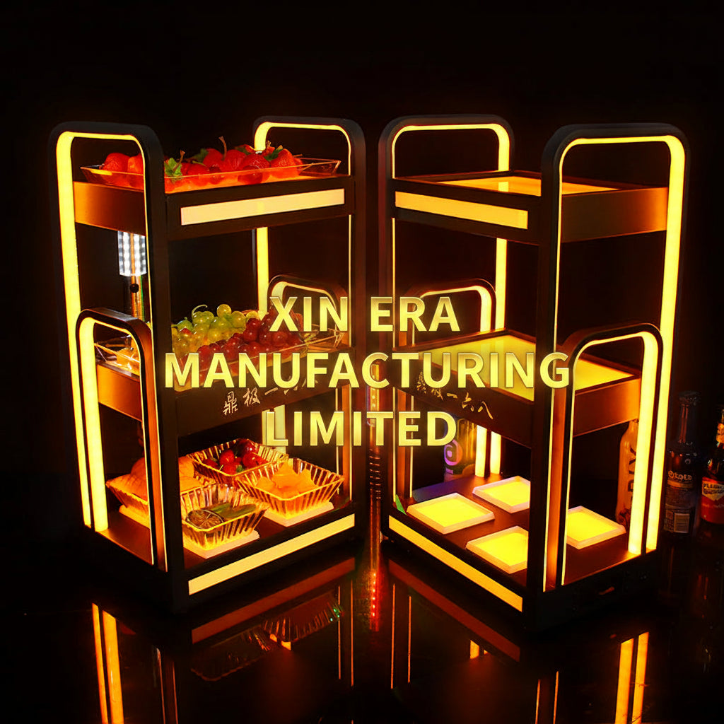 Xinera-Luxury-3-Tier-LED-Fruit-Tower-Iron-Art-Luminous-Dessert-Display-Stand-Alternative-Cake-Stand-Nightclub-VIP-Table-Service-Dingji-168-Factory-Real-Shot