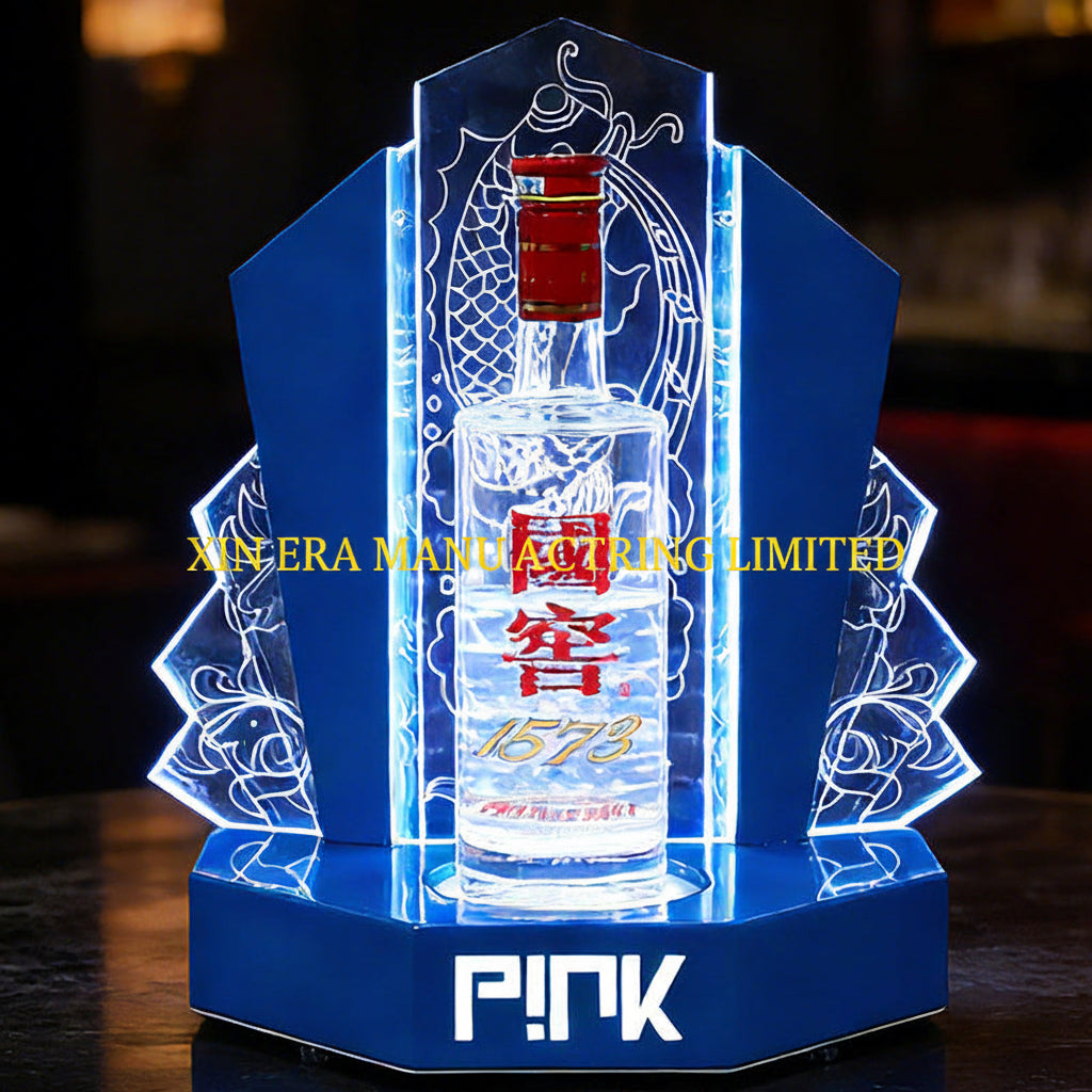 Xinera-Custom-LED-Bottle-Glorifier-Blue-Gold-Luminous-Liquor-Display-Base-VIP-Service-Factory-Real-Shot
