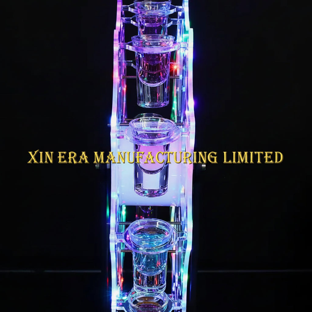 Wholesale Commercial LED Liquor Shot Presenter Stand for VIP Table Service