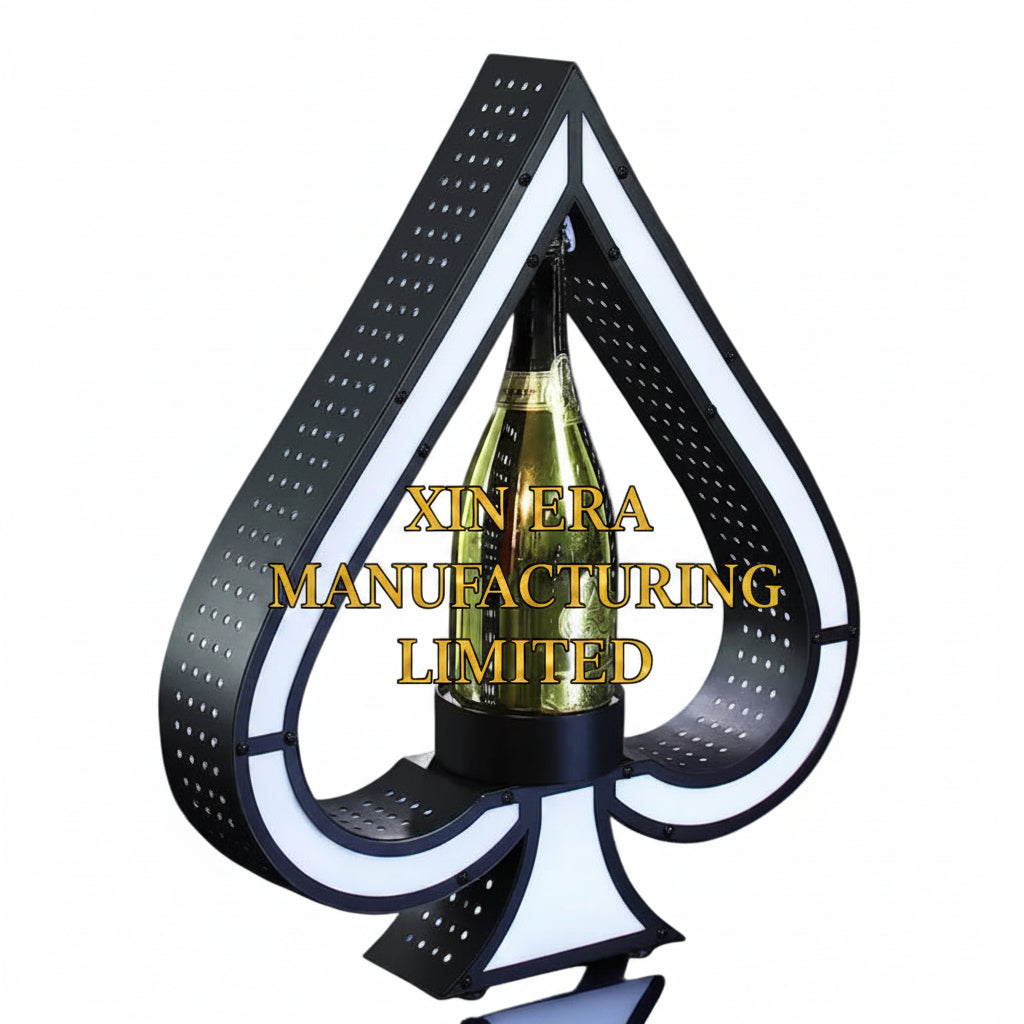 Xinera-Ace-of-Spades-LED-Bottle-Presenter-Custom-Luminous-Champagne-Glorifier-VIP-Service-Factory-Real-Shot